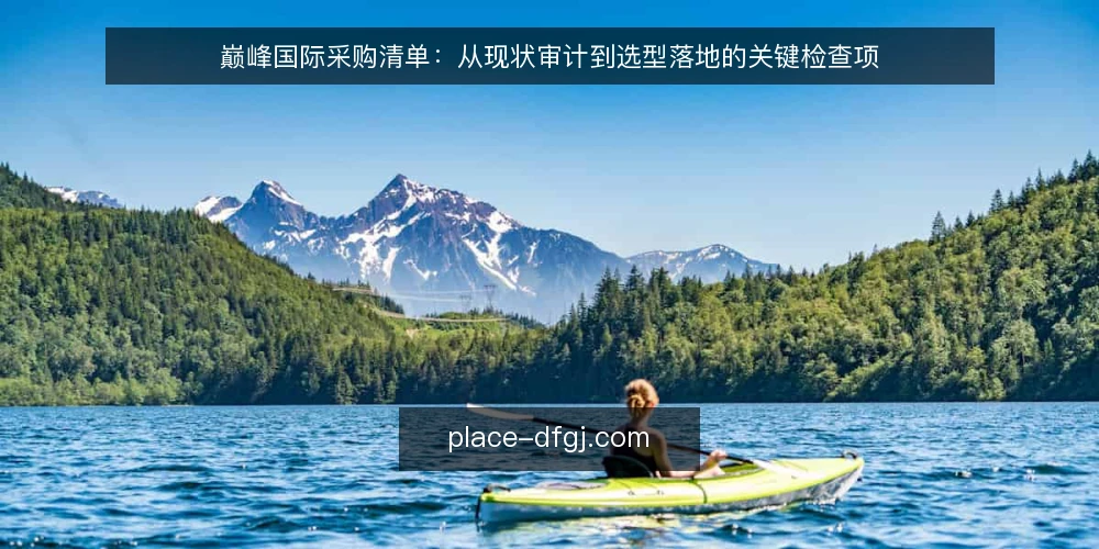 巅峰国际采购清单:从现状审计到选型落地的关键检查项 — 为什么现在需要审计巅峰国际的使用现状 配图